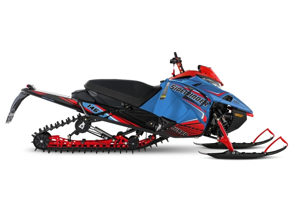 2024 Yamaha SIDEWINDER SIDEWINDER X-TX SE 146 Ice Blue & Redline Turbo 4-Stroke / 998 cc alt