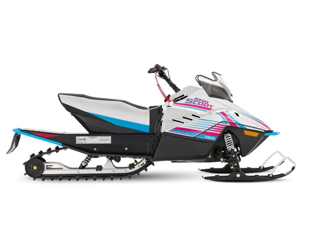 2024 Yamaha SNOSCOOT SNOSCOOT ES Team Yamaha Blue/ White & Mint Fan-Cooled 4-Stroke / 192 cc alt