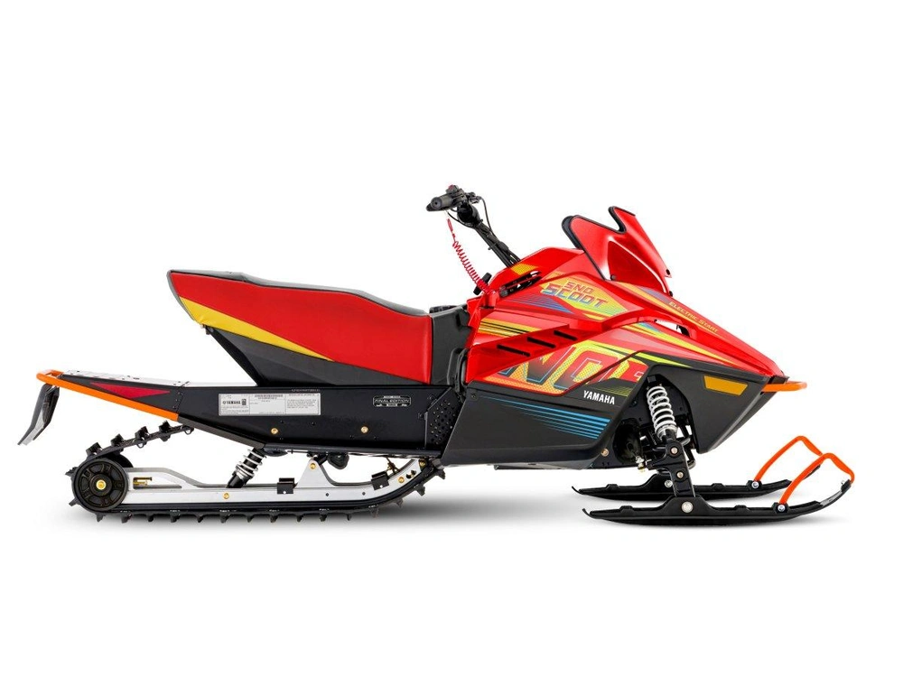 2025 Yamaha SNOSCOOT SNOSCOOT ES Yamaha Blue & Red Fan-Cooled 4-Stroke / 192 cc alt
