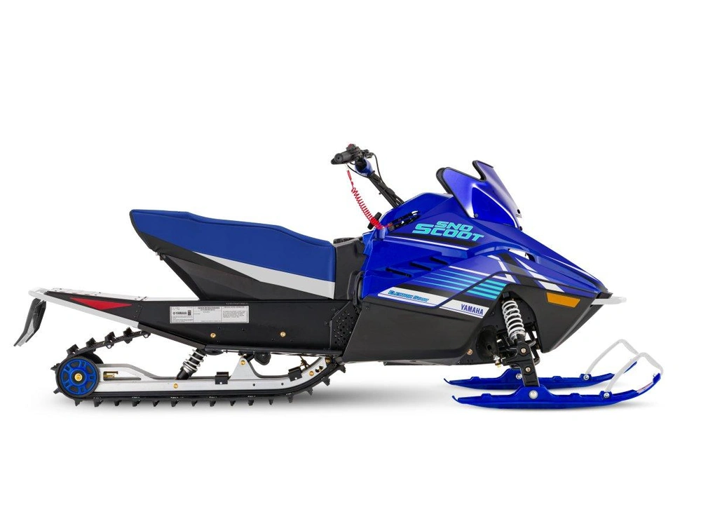 2024 Yamaha SNOSCOOT SNOSCOOT ES Team Yamaha Blue/ White & Mint Fan-Cooled 4-Stroke / 192 cc alt