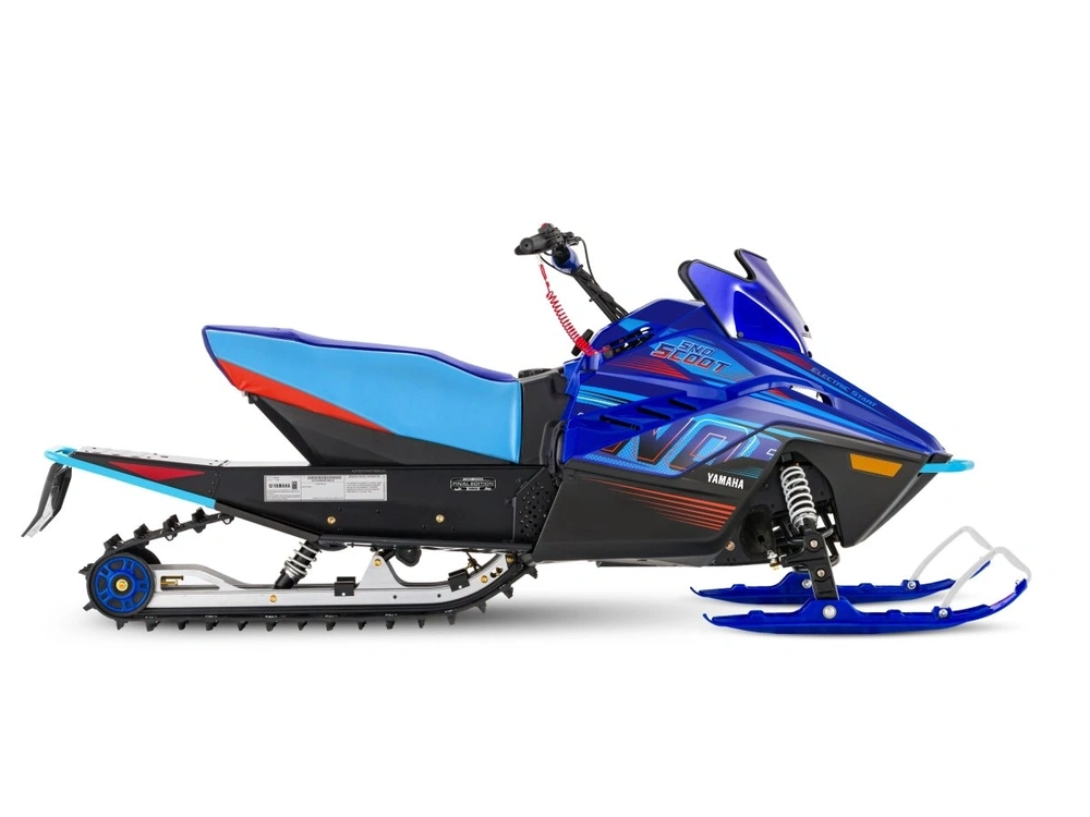 2025 Yamaha SNOSCOOT SNOSCOOT ES Yamaha Blue & Red Fan-Cooled 4-Stroke / 192 cc alt