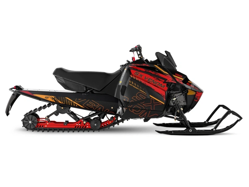 2025 Yamaha SX Venom SX Venom Mountain Black & Redline 2-Stroke / 397 cc alt