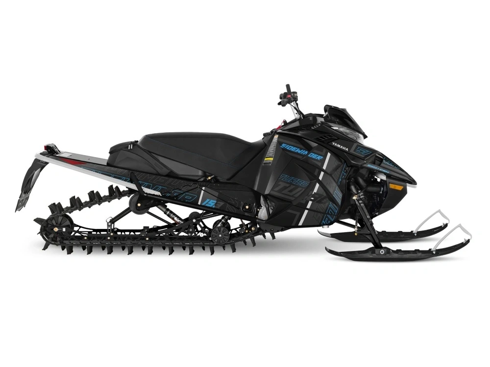 2025 Yamaha SIDEWINDER SIDEWINDER M-TX LE 153 Black & Jetstream Blue Turbo 4-Stroke / 998 cc alt