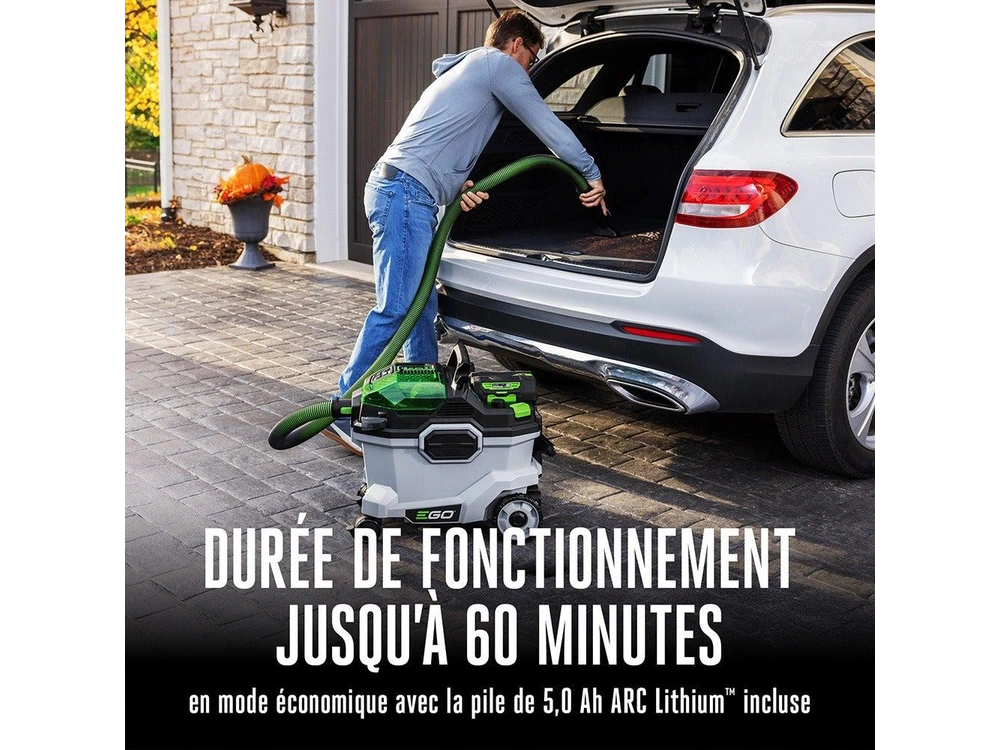 EGO Aspirateur avec pile et chargeur WDV0904 Aspirateur avec pile et chargeur WDV0904 2026 alt
