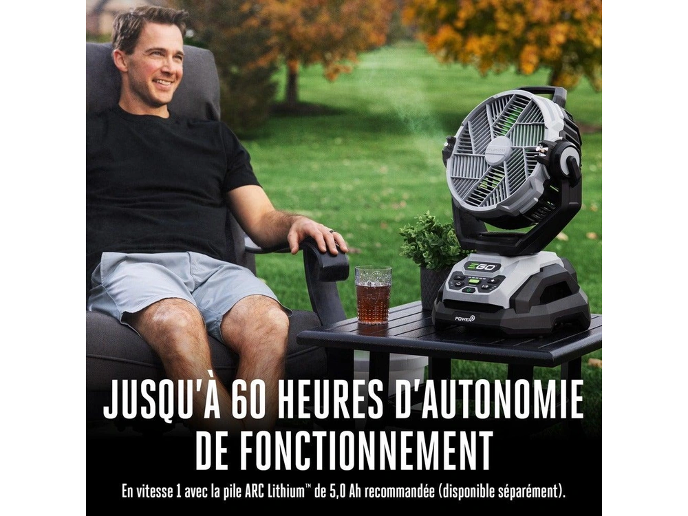 EGO Ventilateur de brumisation oscillant POWER+ de 10 po (outil seulement) FN1000 Ventilateur de brumisation oscillant POWER+ de 10 po (outil seulement) FN1000 2026 alt