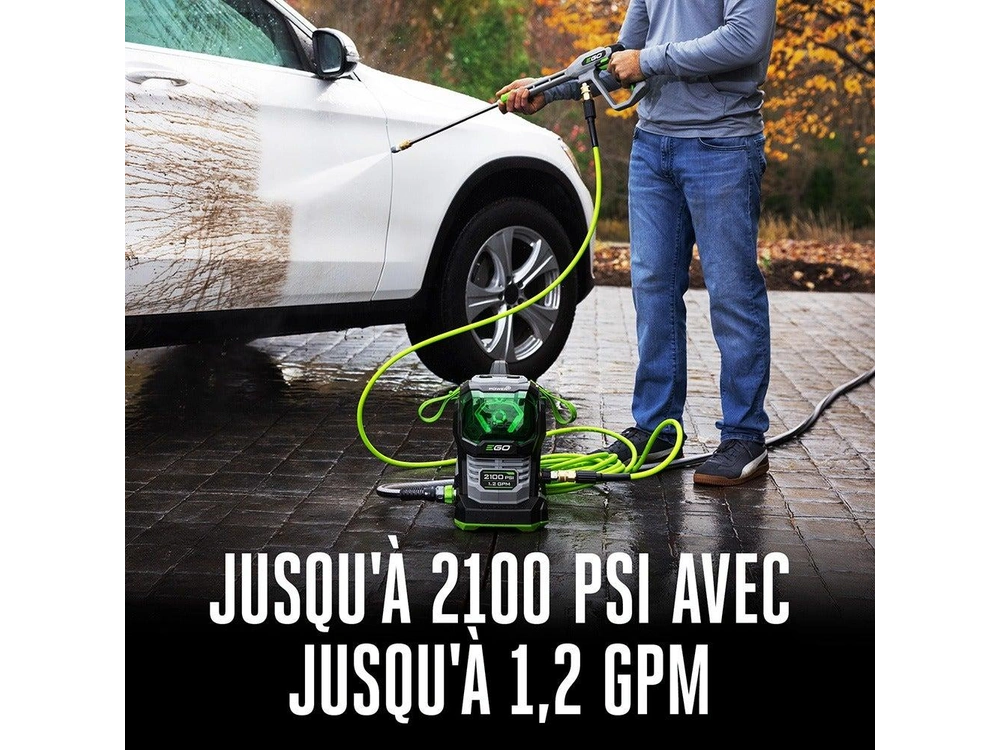 EGO Laveuse à haute pression compacte POWER+ de 2 100 PSI (outil seul) HPW2100 Laveuse à haute pression compacte POWER+ de 2 100 PSI (outil seul) HPW2100 2026 alt