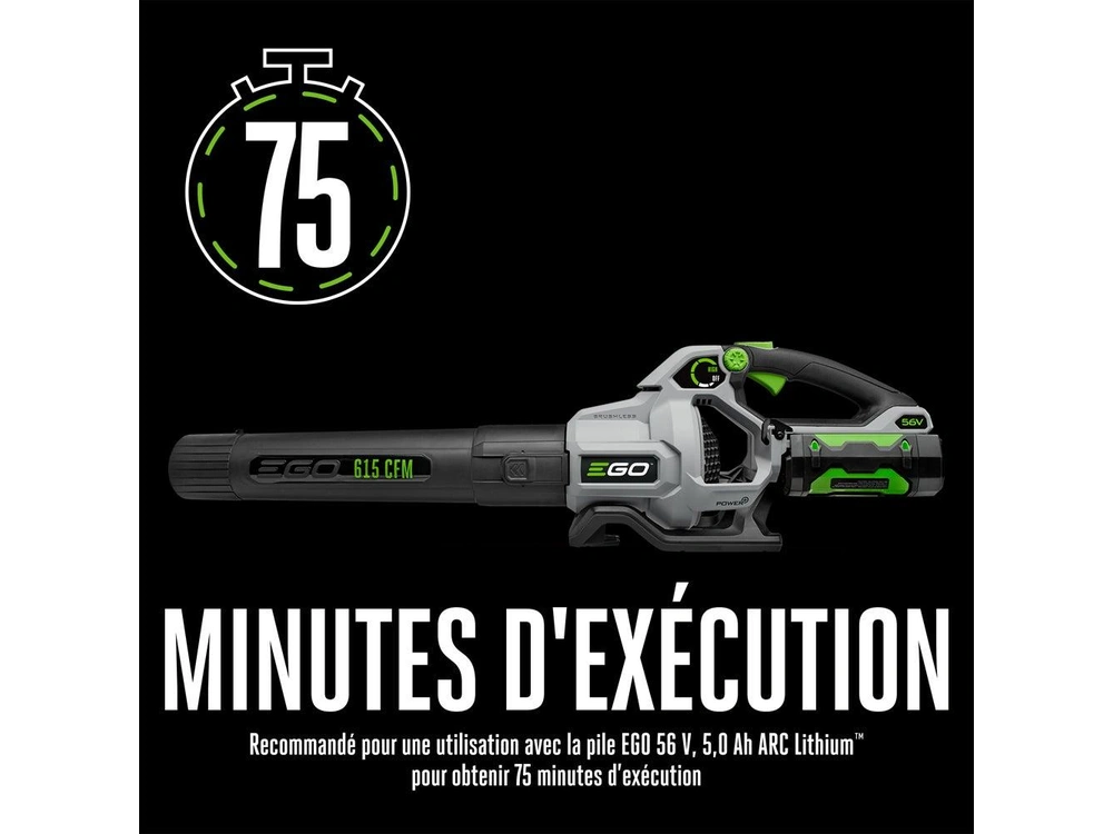 EGO Souffleuse avec pile & chargeur LB6153 Souffleuse avec pile & chargeur LB6153 2026 alt