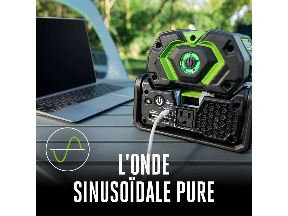 EGO Convertisseur POWER+ Nexus Escape de 400 w (Outil Seul) PAD5000 Convertisseur POWER+ Nexus Escape de 400 w (Outil Seul) PAD5000 2026 alt