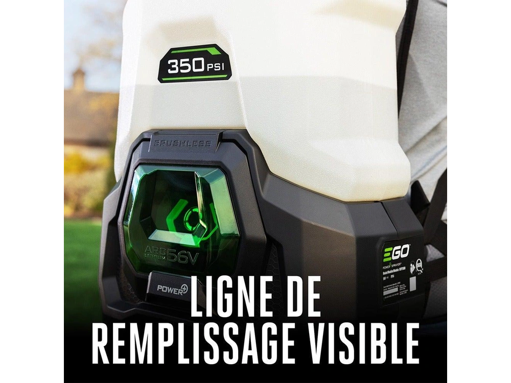 EGO Pistolet pulvérisateur POWER+ de 4 gallons transportable dans un sac à dos (outil seulement) BSP3500 Pistolet pulvérisateur POWER+ de 4 gallons transportable dans un sac à dos (outil seulement) BSP3500 2026 alt