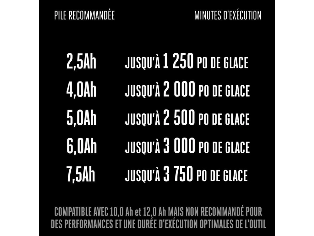 EGO Tarière à vis sans fin pour la glace (outil seul) IG0800 Tarière à vis sans fin pour la glace (outil seul) IG0800 2026 alt