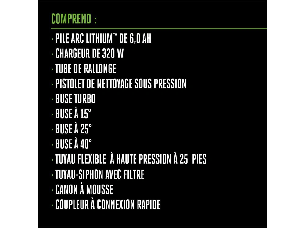 EGO Laveuse à haute pression compacte POWER+ de 2 100 PSI (outil seul) HPW2100 Laveuse à haute pression compacte POWER+ de 2 100 PSI (outil seul) HPW2100 2026 alt