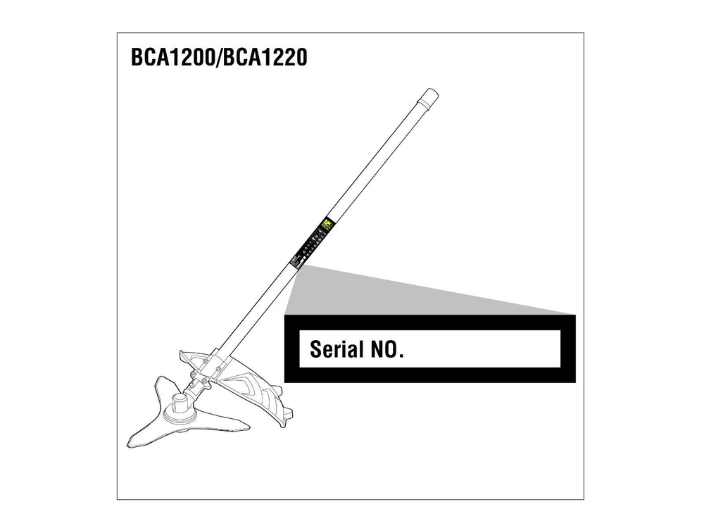 EGO Attachement / Débroussailleuse de Fibre de Carbone de 12 po POWER+ BCA1220 Attachement / Débroussailleuse de Fibre de Carbone de 12 po POWER+ BCA1220 2026 alt