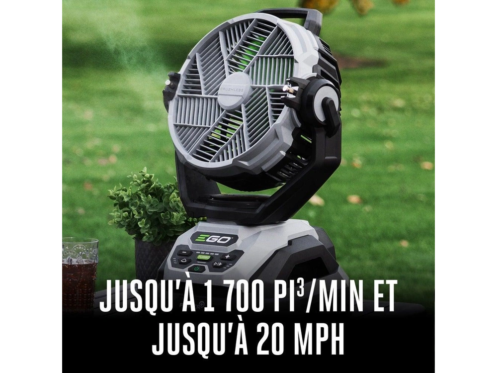 EGO Ventilateur de brumisation oscillant POWER+ de 10 po (outil seulement) FN1000 Ventilateur de brumisation oscillant POWER+ de 10 po (outil seulement) FN1000 2026 alt