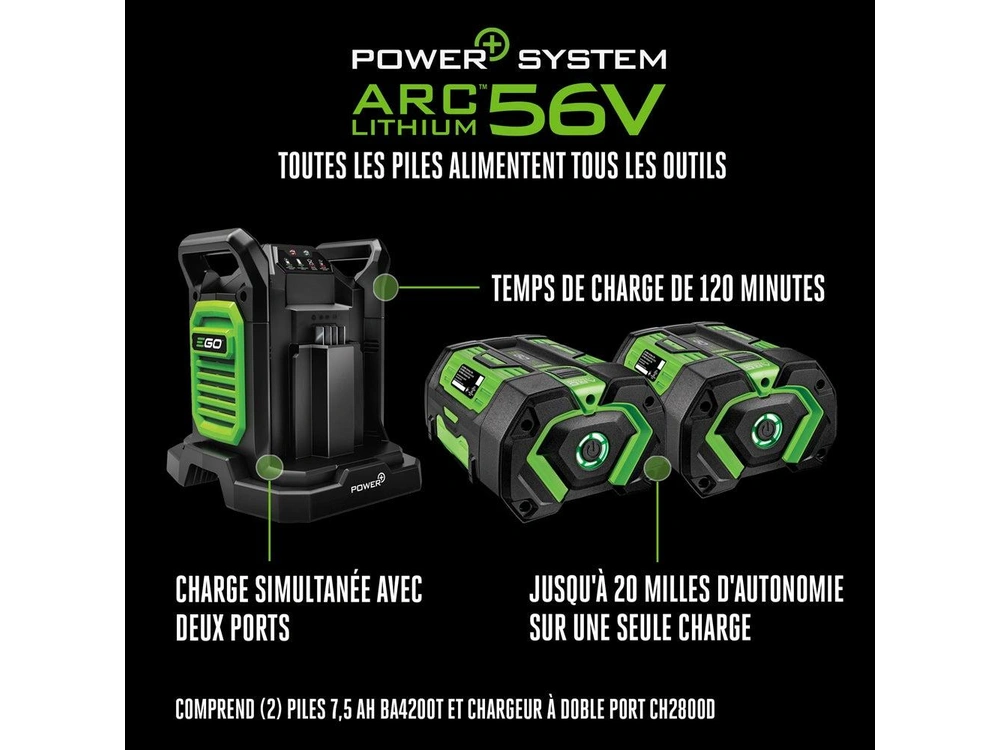EGO Minimoto avec piles et chargeur MB1005-2 Minimoto avec piles et chargeur MB1005-2 2026 alt