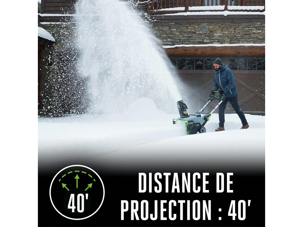 EGO Souffleuse à neige avec piles et chargeur SNT2112 Souffleuse à neige avec piles et chargeur SNT2112 2026 alt