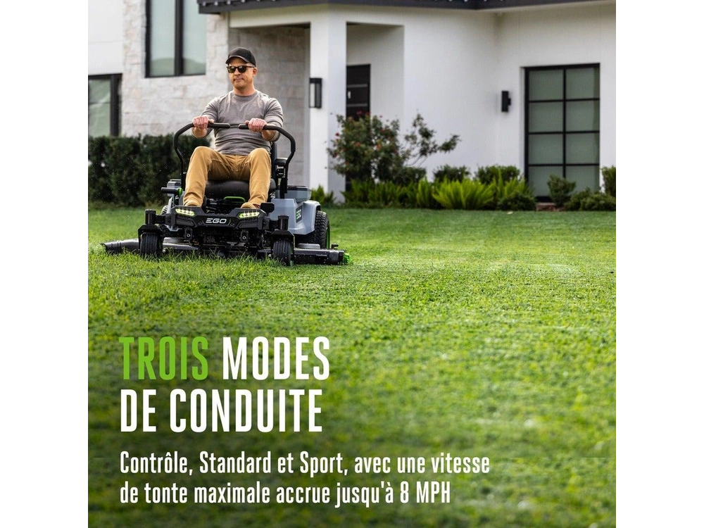 EGO Tondeuse à conducteur porté et à rayon de braquage zéro POWER+ de 52 po (Six piles de 10,0 Ah) ZT5216L Tondeuse à conducteur porté et à rayon de braquage zéro POWER+ de 52 po (Six piles de 10,0 Ah) ZT5216L 2026 alt