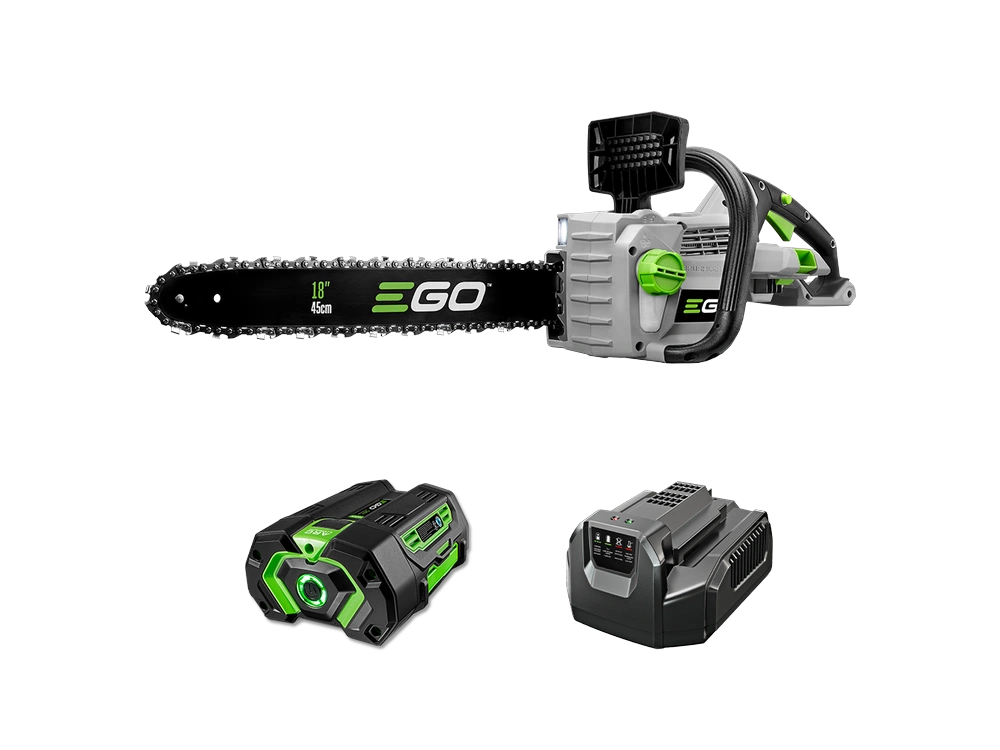 EGO Scie à chaîne avec pile et chargeur CS1804 Scie à chaîne avec pile et chargeur CS1804 2026 alt