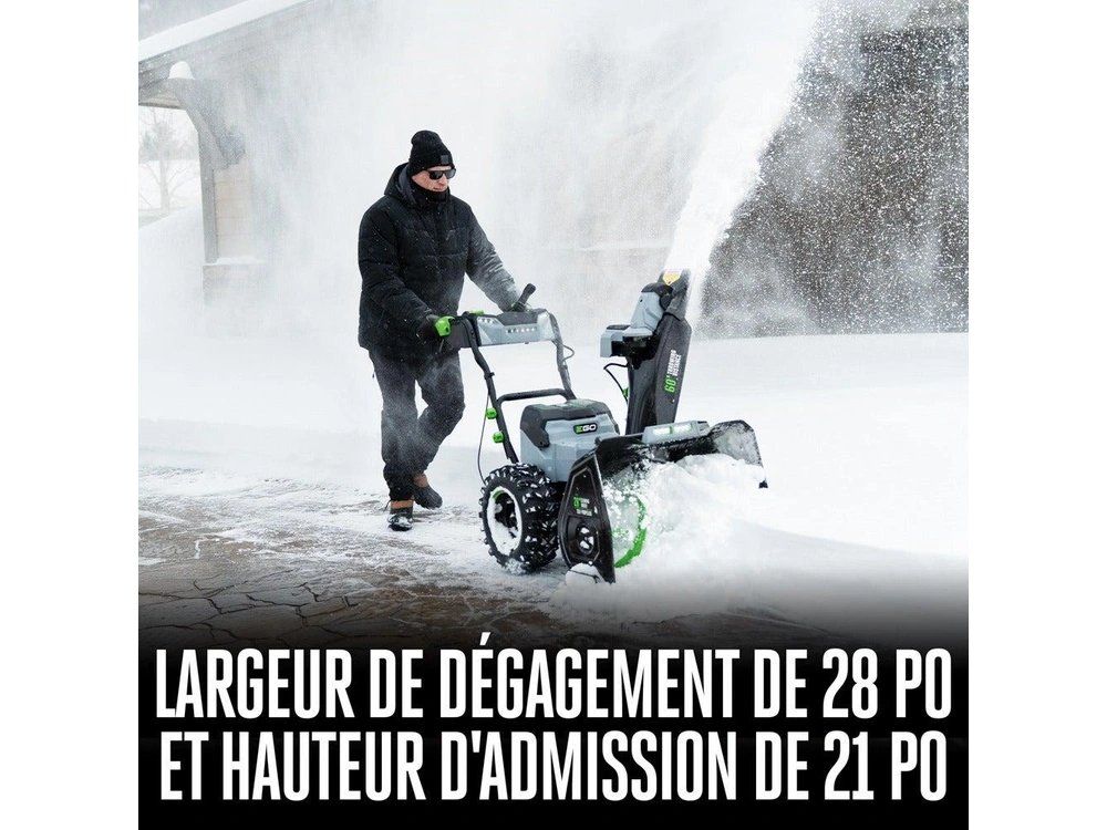 EGO Souffleuse à neige avec piles & chargeur SNT2807 Souffleuse à neige avec piles & chargeur SNT2807 2026 alt