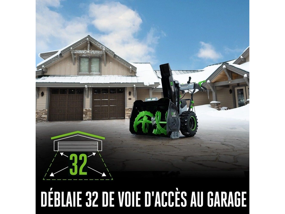 EGO Souffleuse à neige avec piles & chargeur SNT2807 Souffleuse à neige avec piles & chargeur SNT2807 2026 alt