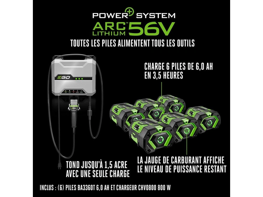 EGO Kit de tondeuse à siège POWER+ T6 de 42 po TR4204 Kit de tondeuse à siège POWER+ T6 de 42 po TR4204 2026 alt
