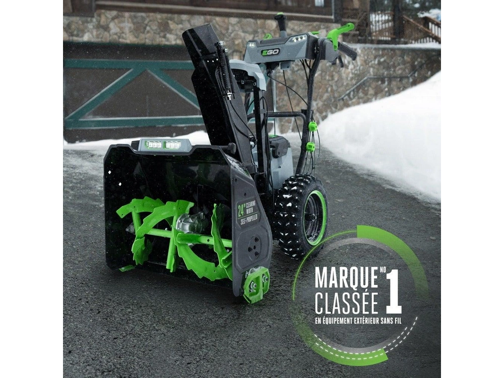 EGO Souffleuse à neige avec piles et chargeur SNT2416 Souffleuse à neige avec piles et chargeur SNT2416 2026 alt