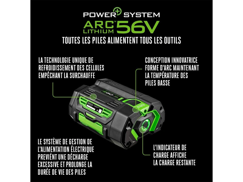 EGO PILE POWER+ DE 5,0 AH avec jauge de carburant (PAQ. DE 2) BA2800T-2 PILE POWER+ DE 5,0 AH avec jauge de carburant (PAQ. DE 2) BA2800T-2 2026 alt