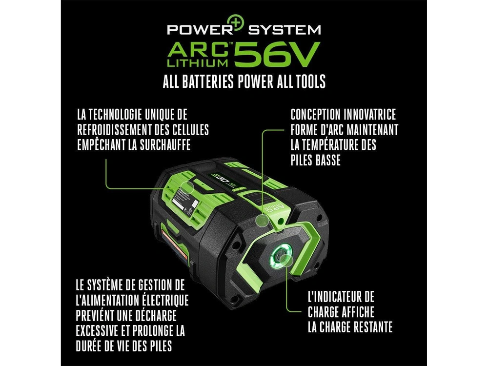 EGO Pile POWER+ de 6,0 A/H BA3360T Pile POWER+ de 6,0 A/H BA3360T 2026 alt