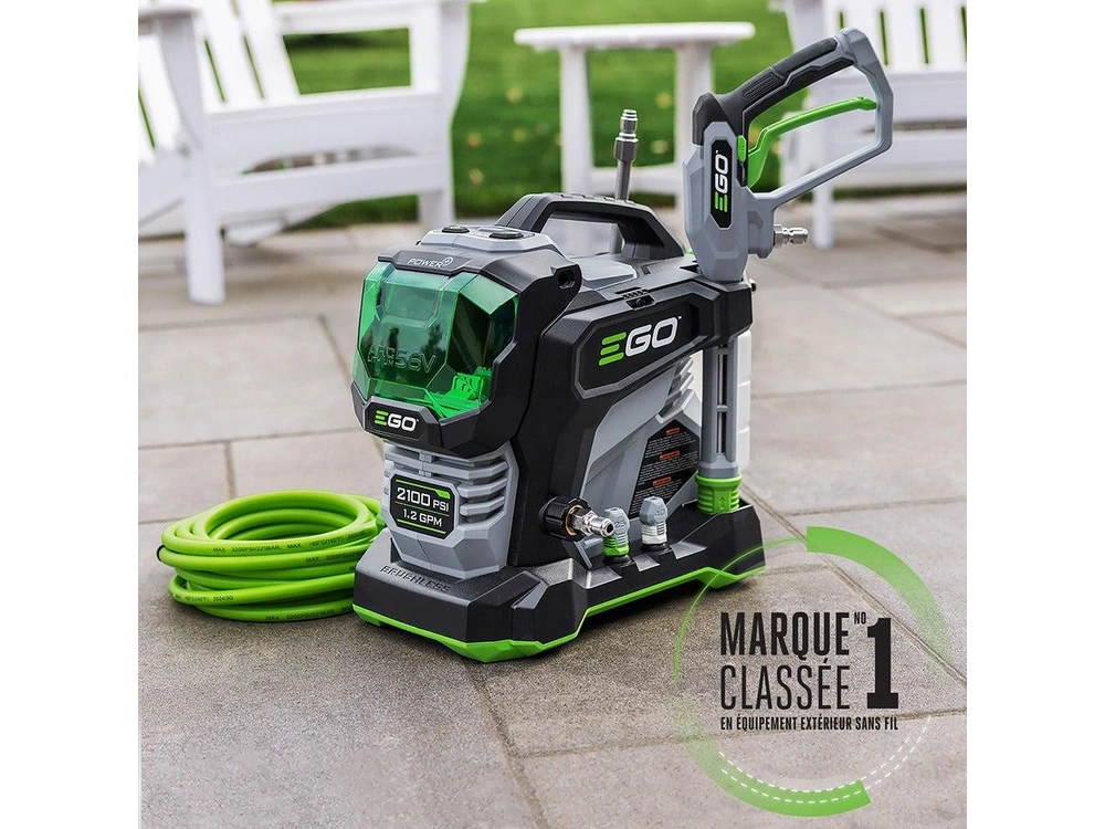 EGO Laveuse à haute pression compacte POWER+ de 2 100 PSI (outil seul) HPW2100 Laveuse à haute pression compacte POWER+ de 2 100 PSI (outil seul) HPW2100 2026 alt