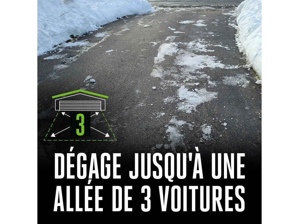EGO Pelle à neige avec pile et chargeur SNS1201 Pelle à neige avec pile et chargeur SNS1201 2026 alt