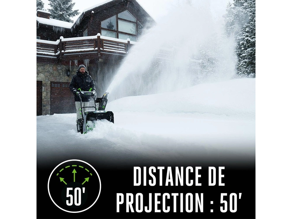 EGO Souffleuse à neige avec (2) piles et (2) chargeurs SNT2406 Souffleuse à neige avec (2) piles et (2) chargeurs SNT2406 2026 alt