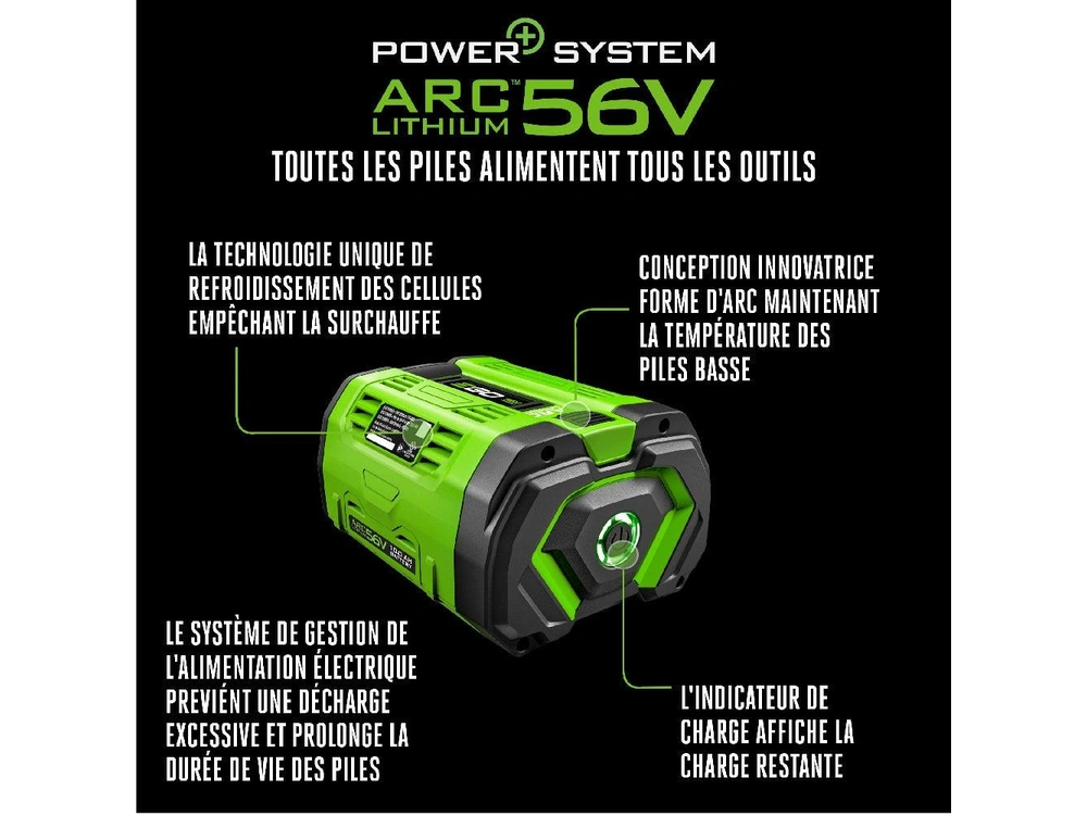 EGO Pile POWER+ de 10,0 A/h BA5600T Pile POWER+ de 10,0 A/h BA5600T 2026 alt