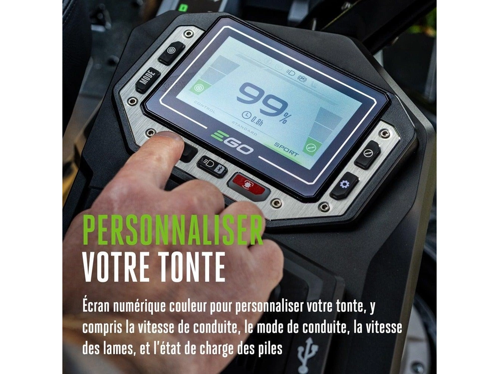 EGO Tondeuse à conducteur porté et à rayon de braquage zéro POWER+ de 52 po (Six piles de 10,0 Ah) ZT5216L Tondeuse à conducteur porté et à rayon de braquage zéro POWER+ de 52 po (Six piles de 10,0 Ah) ZT5216L 2026 alt