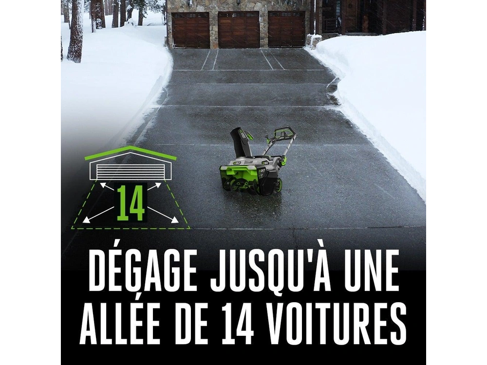 EGO Souffleuse avec piles et chargeur SNT2134 Souffleuse avec piles et chargeur SNT2134 2026 alt