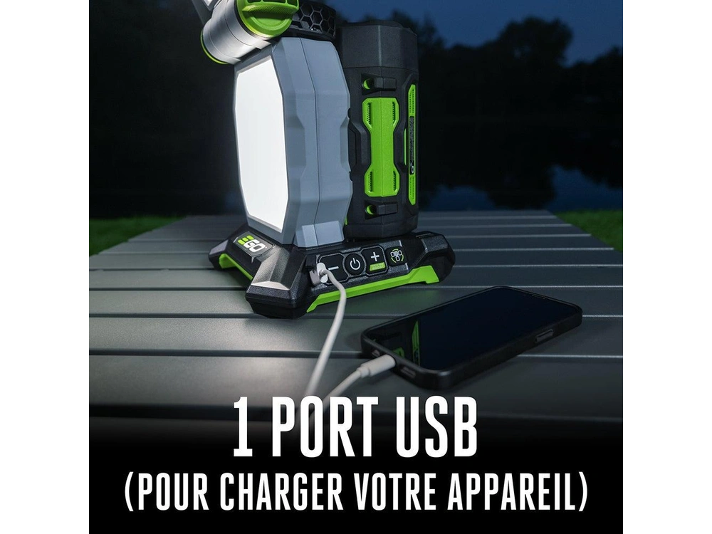EGO LAMPE D’ÉCLAIRAGE DE ZONE PORTABLE POWER+ LT1000 LAMPE D’ÉCLAIRAGE DE ZONE PORTABLE POWER+ LT1000 2026 alt