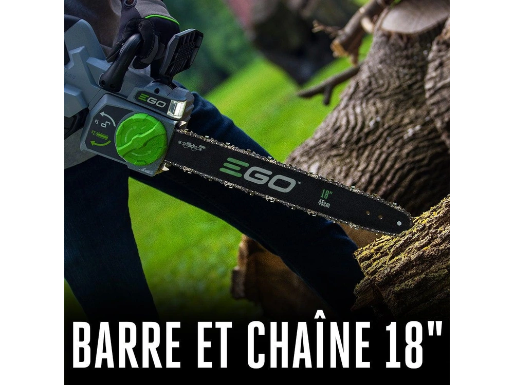 EGO Scie à chaîne avec pile et chargeur CS1803 Scie à chaîne avec pile et chargeur CS1803 2026 alt
