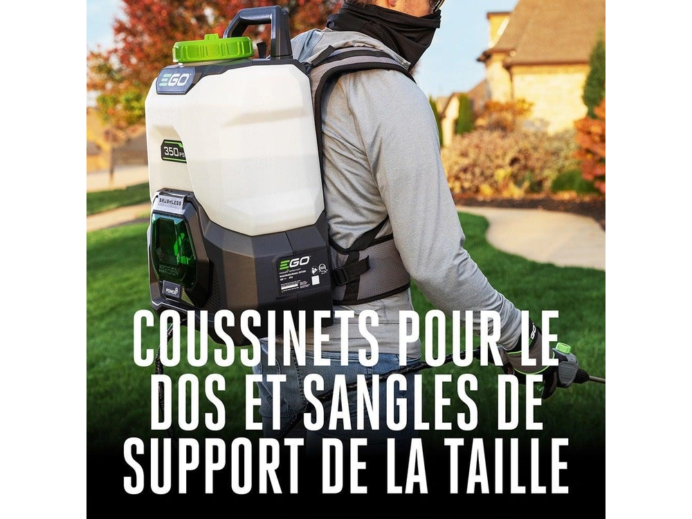 EGO Pistolet pulvérisateur POWER+ de 4 gallons transportable dans un sac à dos (outil seulement) BSP3500 Pistolet pulvérisateur POWER+ de 4 gallons transportable dans un sac à dos (outil seulement) BSP3500 2026 alt