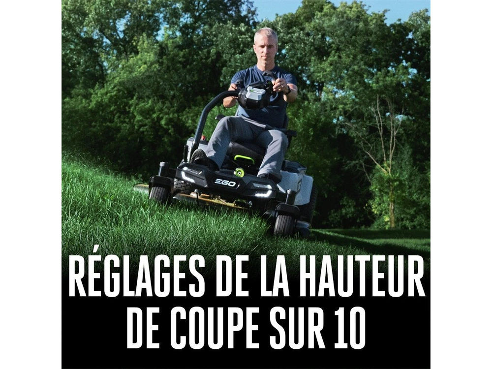 EGO Tondeuse à gazon à rayon de braquage zéro Z6 POWER+ de 42 po avec la technologie e-STEER™ Z6 ZT4205S Tondeuse à gazon à rayon de braquage zéro Z6 POWER+ de 42 po avec la technologie e-STEER™ Z6 ZT4205S 2026 alt