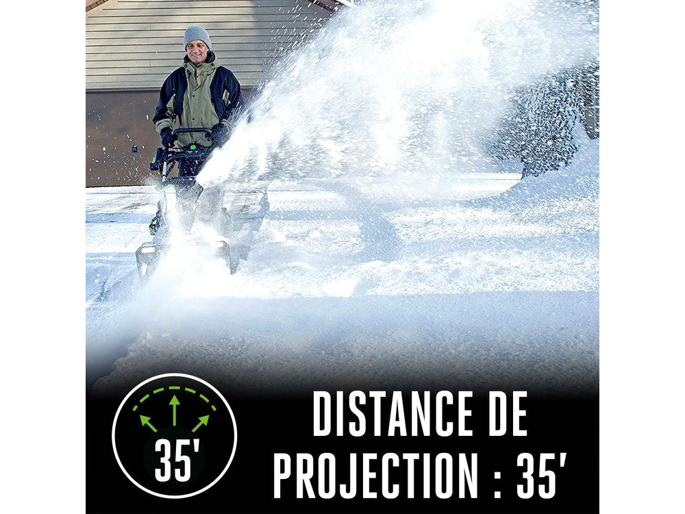 EGO Souffleuse à neige avec piles et chargeur SNT2101 Souffleuse à neige avec piles et chargeur SNT2101 2026 alt
