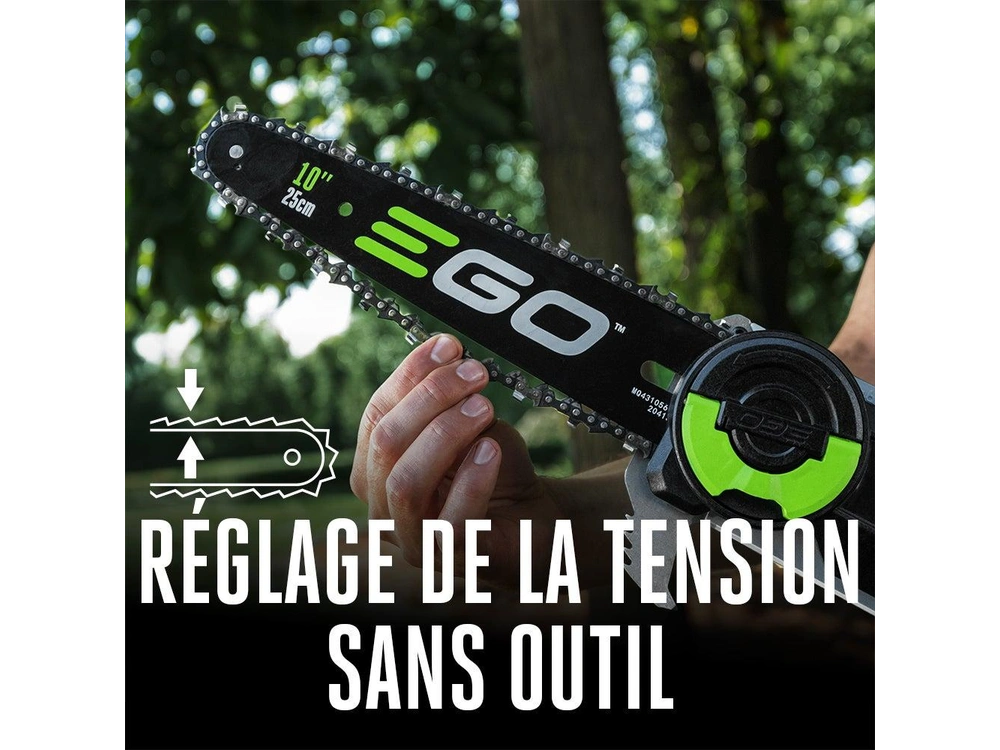 EGO Scie à élaguer à rallonge avec pile & chargeur PS1001 Scie à élaguer à rallonge avec pile & chargeur PS1001 2026 alt