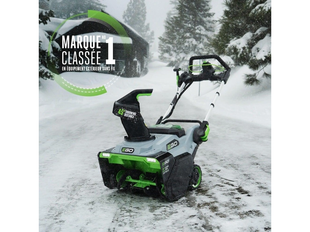 EGO Souffleuse à neige autopropulsée à vis sans fin avec piles et chargeur SNT2125AP Souffleuse à neige autopropulsée à vis sans fin avec piles et chargeur SNT2125AP 2026 alt