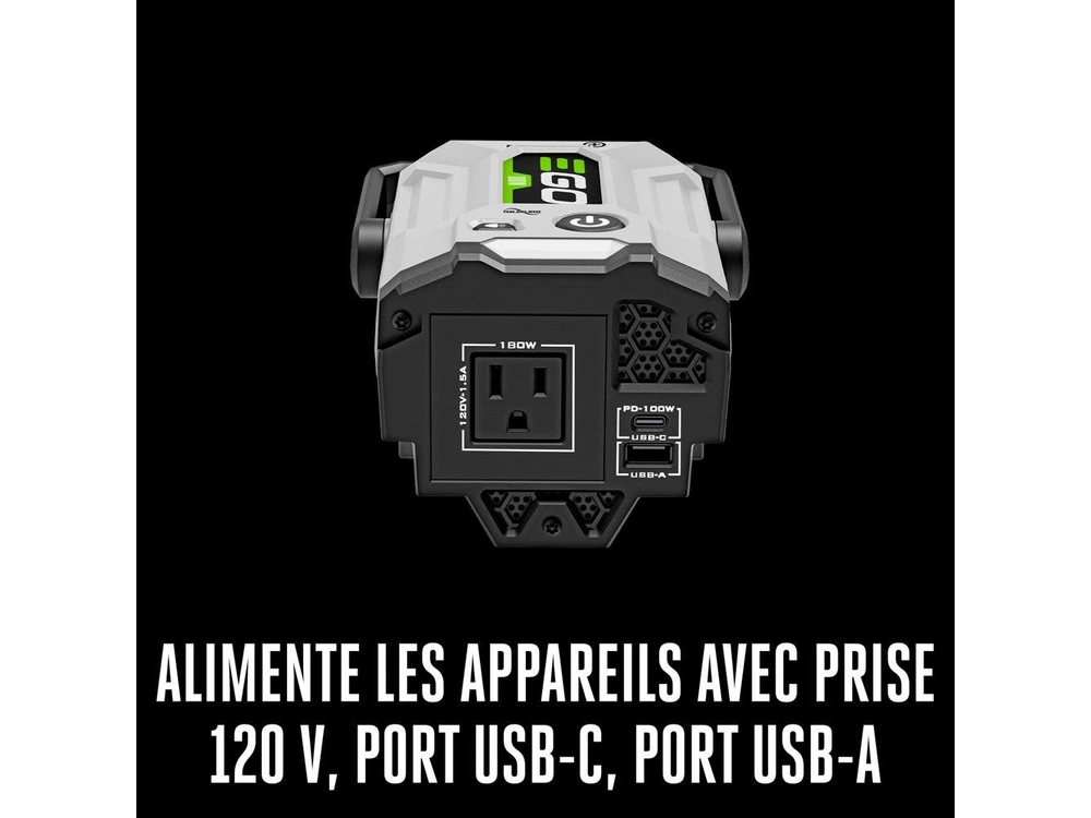 EGO Convertisseur continu-alternatif POWER+ Nexus Escape de 180 w PAD1800 Convertisseur continu-alternatif POWER+ Nexus Escape de 180 w PAD1800 2026 alt