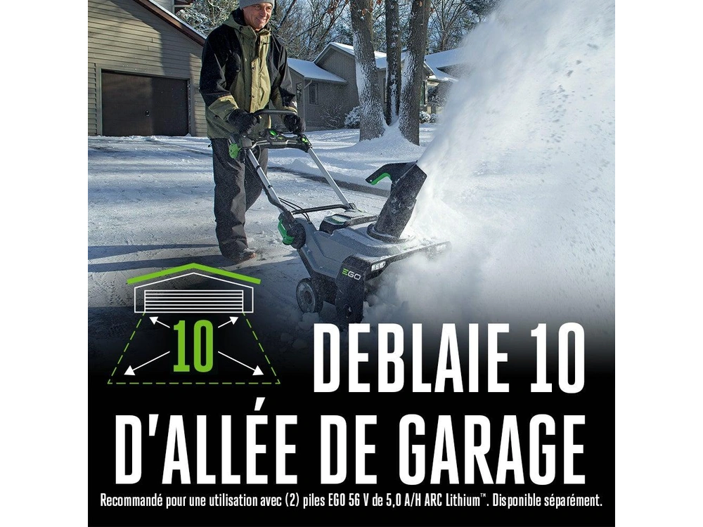 EGO Souffleuse à neige avec piles et chargeur SNT2102 Souffleuse à neige avec piles et chargeur SNT2102 2026 alt