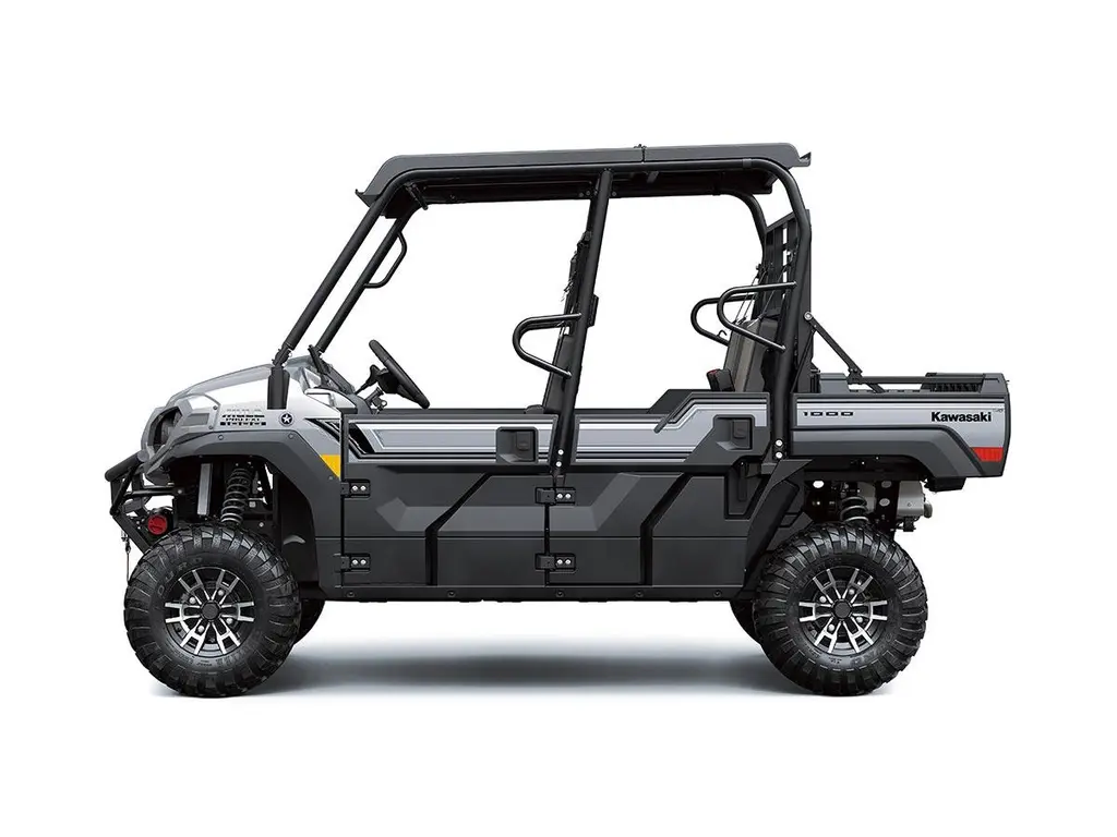 2027 Kawasaki MULE PRO-FXT 1000 LE RANCH EDITION Metallic Phantom Silver