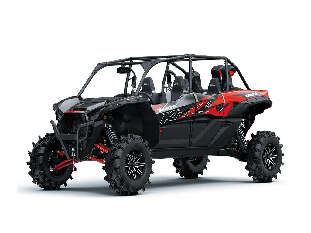 2027 Kawasaki TERYX KRX4 1000 LIFTED EDITION Sunbeam Red / Super Black