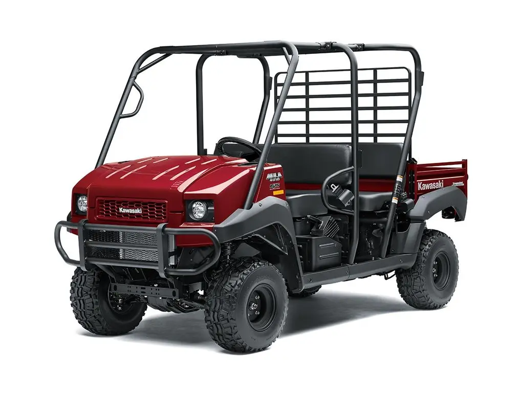 2027 Kawasaki MULE 4010 TRANS4x4 Dark Royal Red