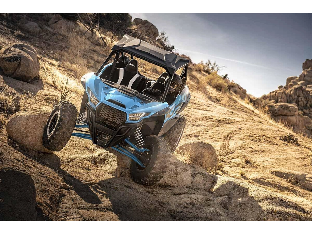 2027 Kawasaki TERYX KRX 1000 eS TERYX KRX 1000 eS Sky Blue / Ebony alt