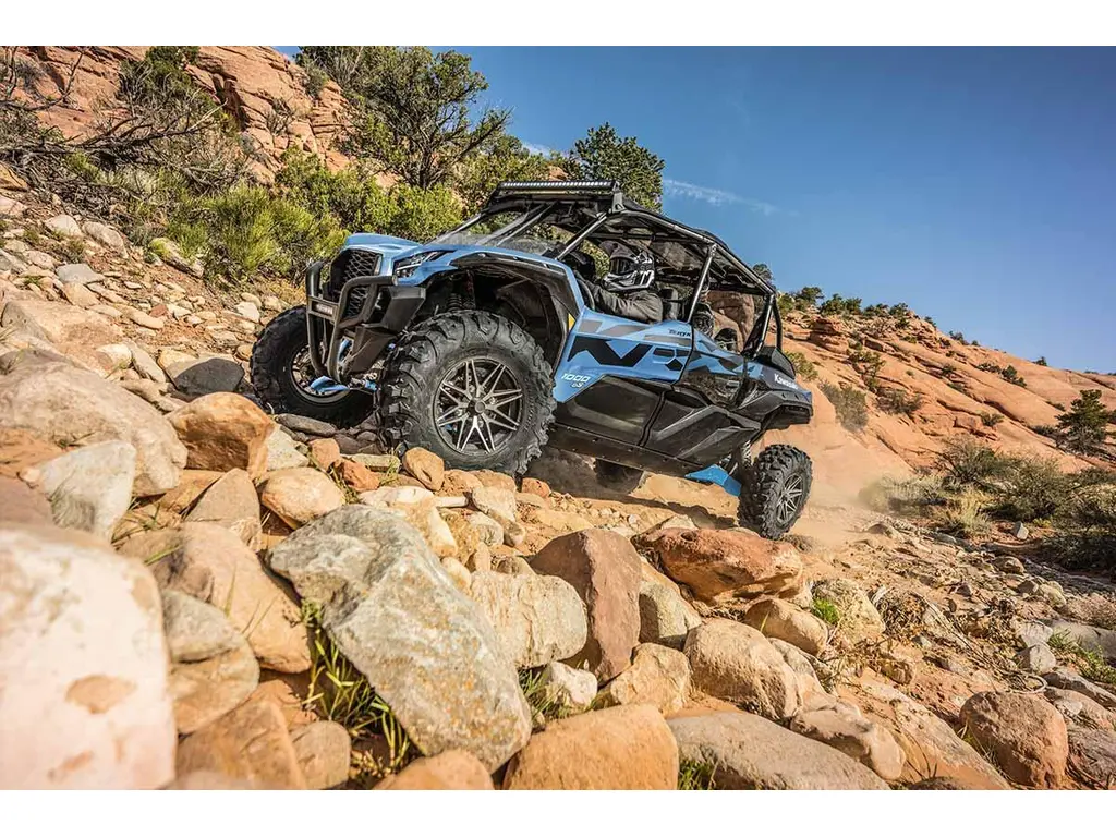 2027 Kawasaki TERYX KRX4 1000 eS SPECIAL EDITION Sky Blue / Ebony