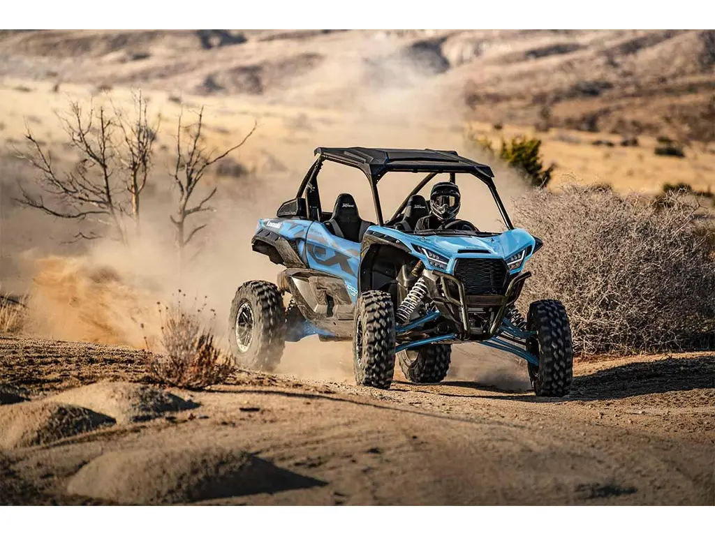 2027 Kawasaki TERYX KRX 1000 eS Sky Blue / Ebony