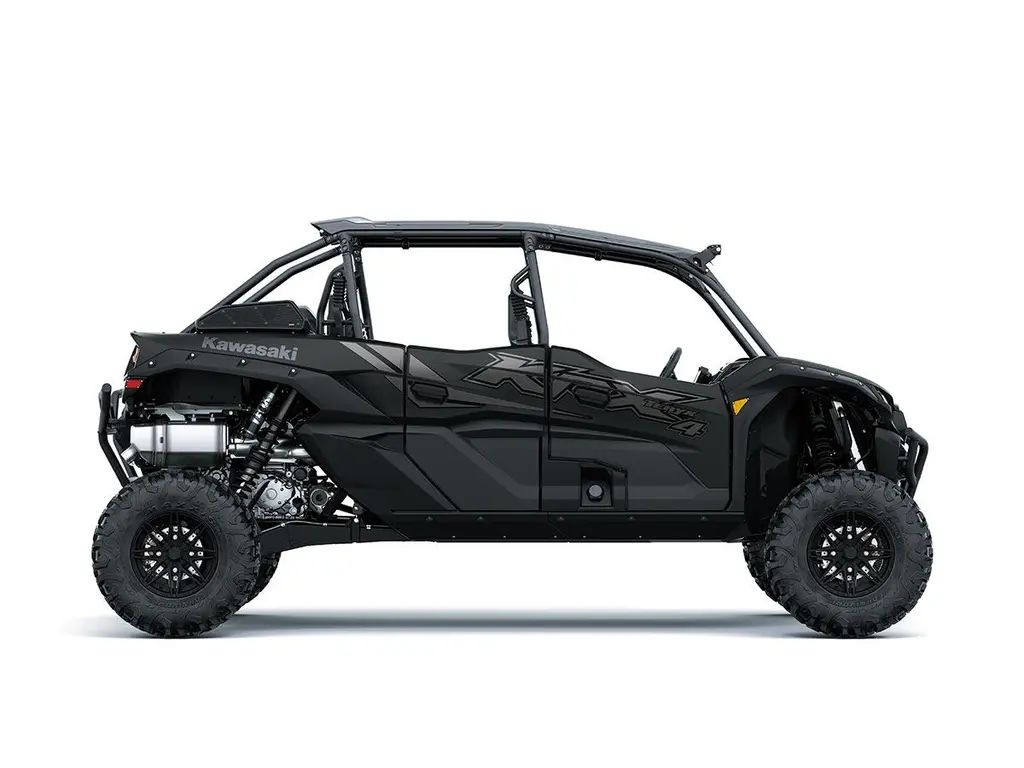 2027 Kawasaki TERYX KRX4 1000 BLACKOUT EDITION Flat Ebony