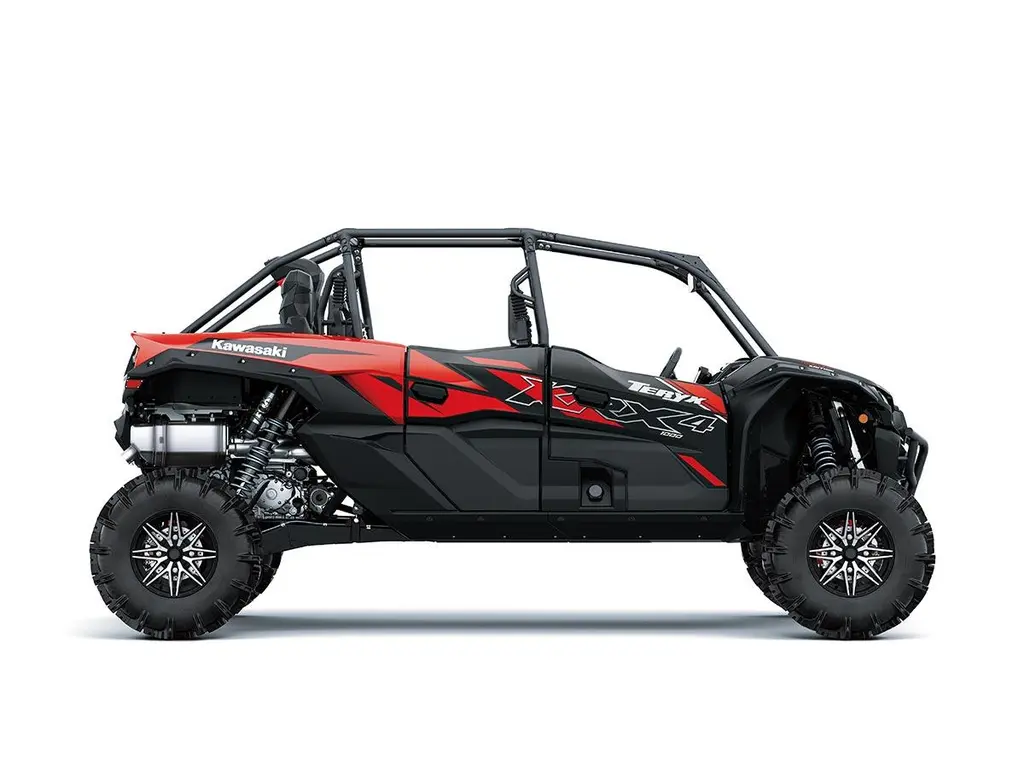 2027 Kawasaki TERYX KRX4 1000 LIFTED EDITION Sunbeam Red / Super Black